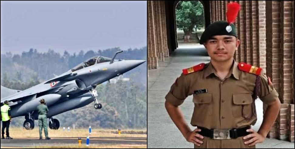 Pradeep Singh becomes flying pilot in Air Force