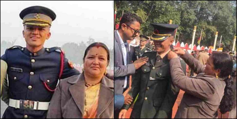 Pithoragarh Virendra Bhandari became army officer