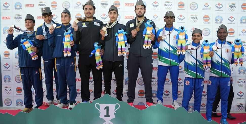 Uttarakhand won 15 Gold: Aditya Negi of Kashipur won gold in modern pentathlon