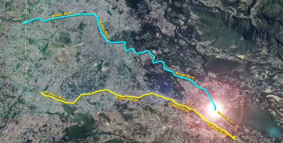 Rispana-Bindal elevated road: Rispana-Bindal elevated Project Work started