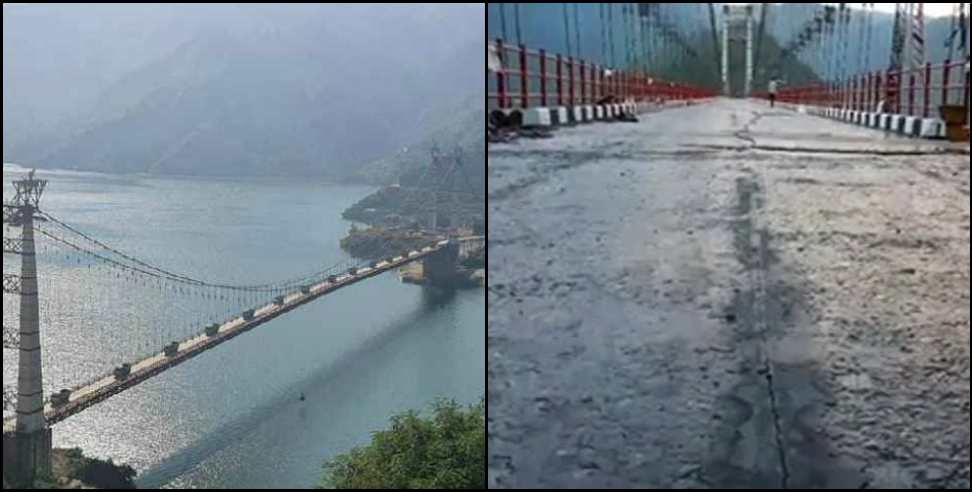 dobra chanti bridge: Crack in the mastic of Dobra Chanti Bridge