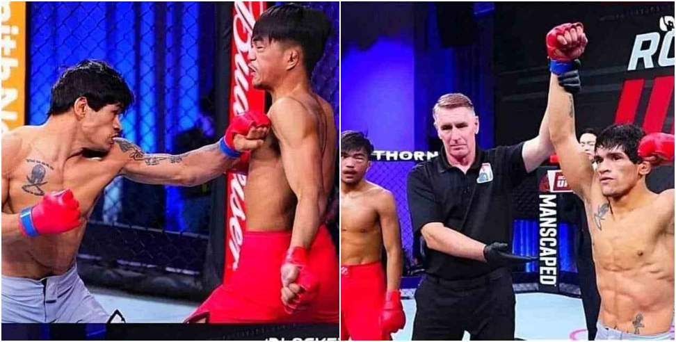 Angad Bisht Qualified For semifinal: MMA Fighter Angad Bisht Qualified For semifinal in China