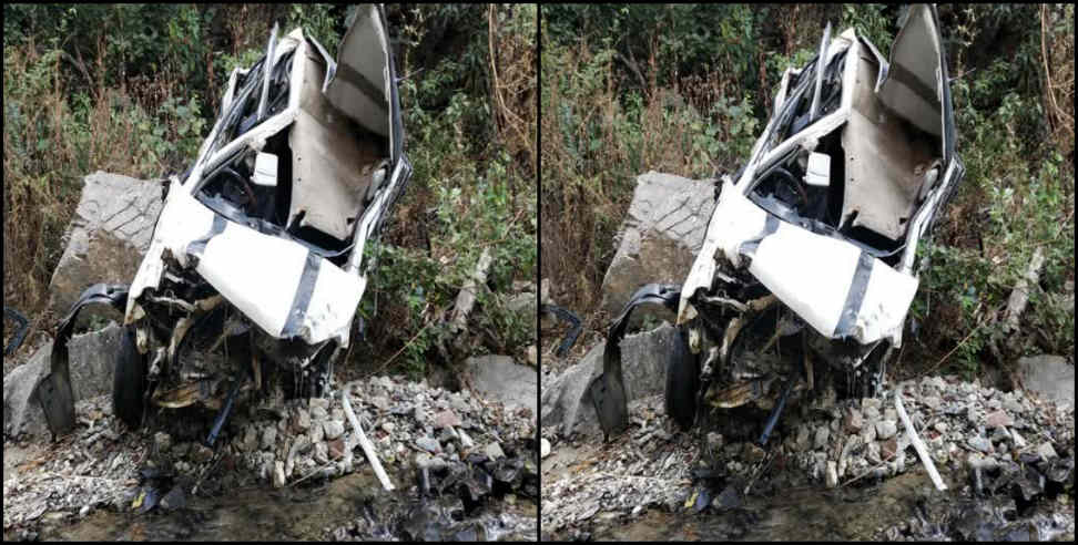 car fell into ditch: Dead bodies of mama-bhanja rescue after three days