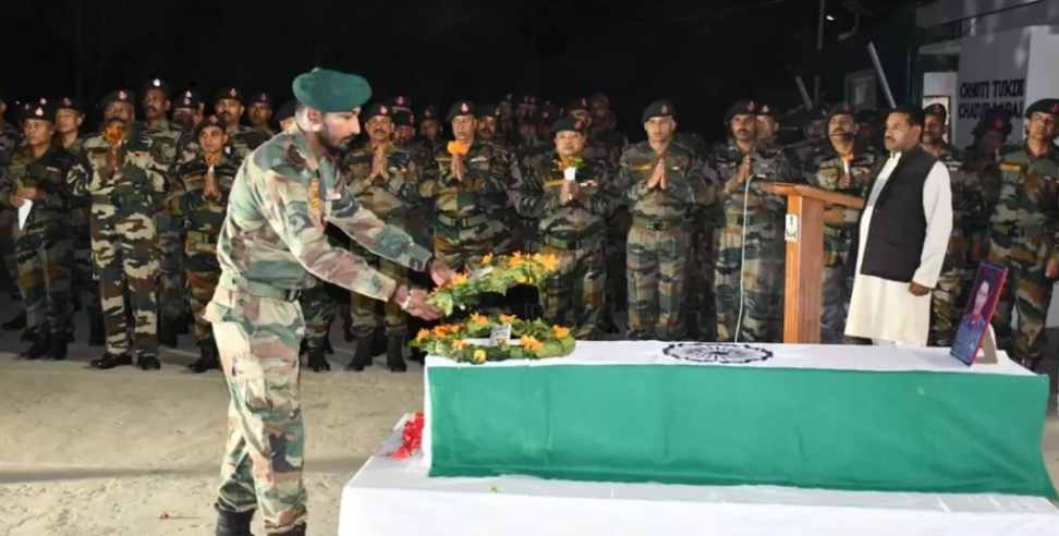 haldwani shaheed shankar dutt: Uttarakhand Haldwani soldier Shankar Dutt Paliwal martyred