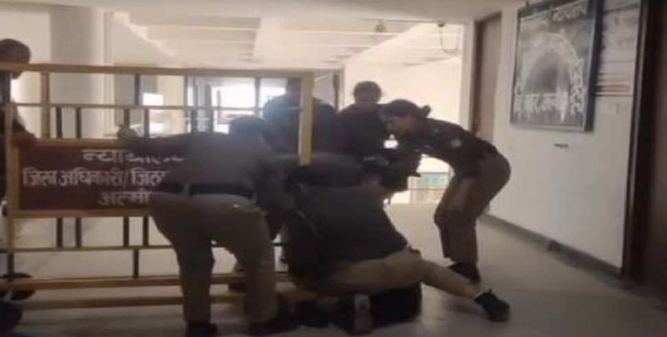 Almora News: Woman Creates Uproar at Almora SDM Court