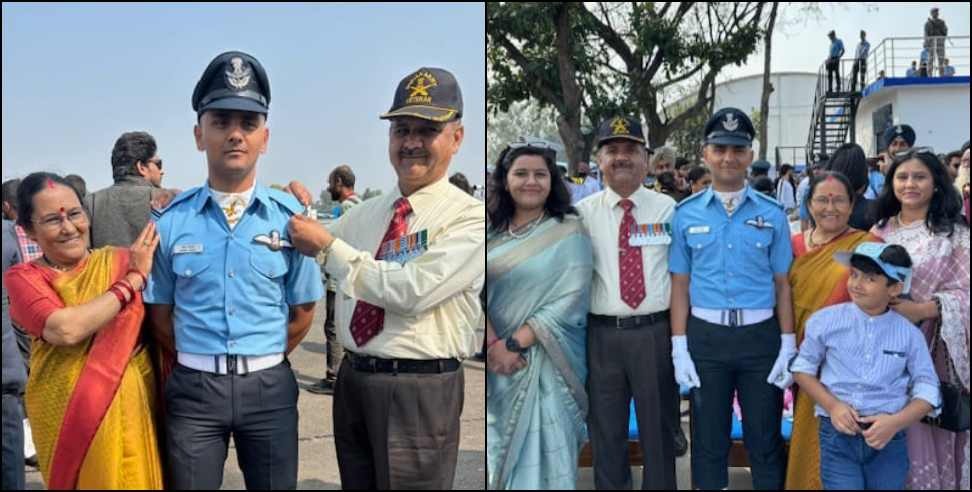 Bageshwar Neeraj Tiwari Air Force: Bageshwar Neeraj Tiwari became flying officer in Air Force