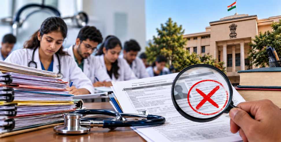 Uttarakhand NEET UG 2026: Uttarakhand NEET UG Documents of 370 MBBS Candidates Under Scrutiny