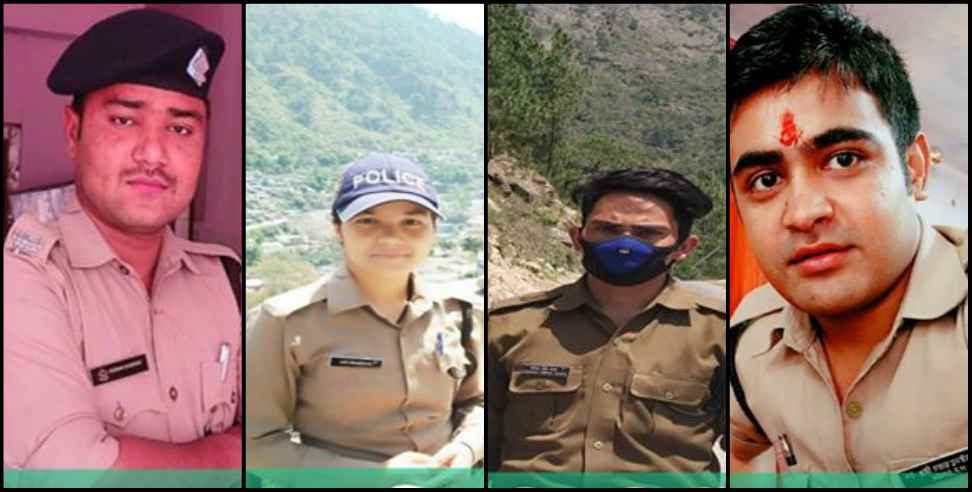 Coronavirus Uttarakhand: CHAMOLI DISTRICT POLICE JAWAN GOOD WORK