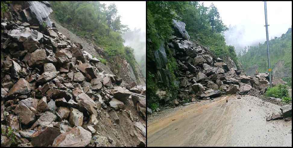 Uttarakhand rain: Landslides caused by heavy rains in Pithoragarh