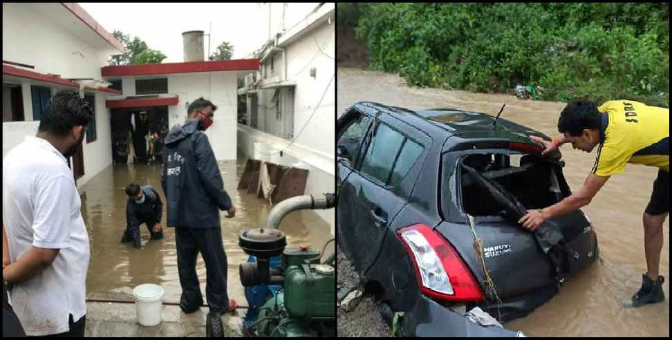 Dehradun rain: Flood like conditions after heavy rains in Dehradun