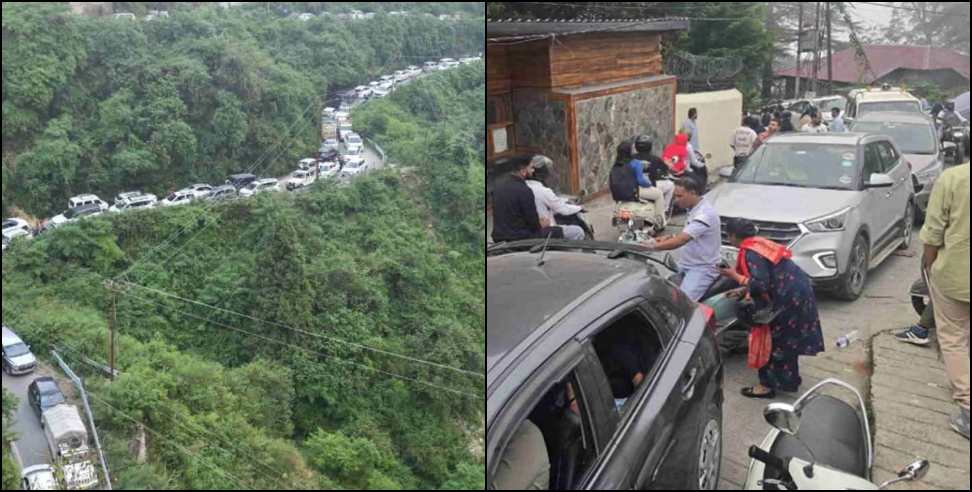 Uttarakhand long weekend traffic: Uttarakhand Traffic Jam During Long Weekend