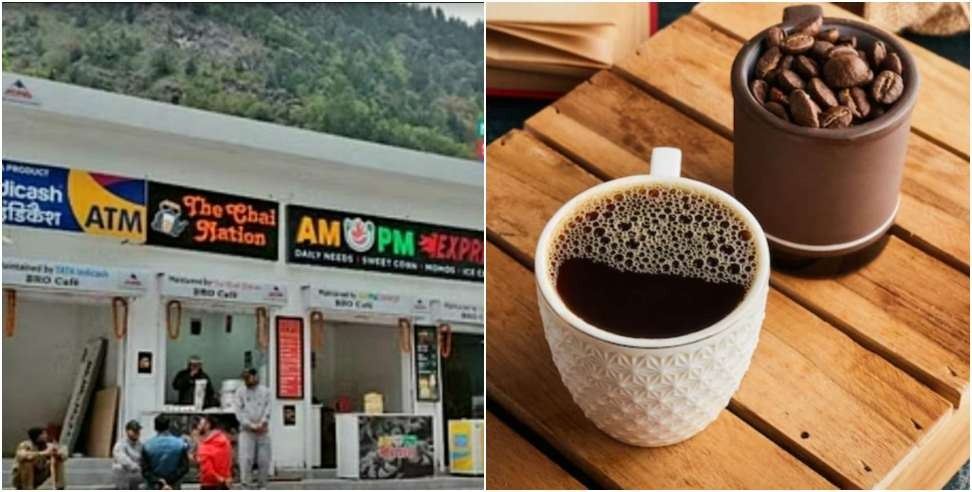 BRO cafe badrinath: Bro Open First Cafe In Pandukeshwar Uttarakhand