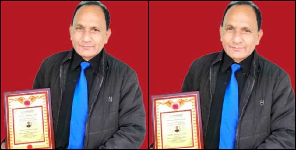 Prakash madhwal: Uttarakhand teacher prakash madhwal got international award