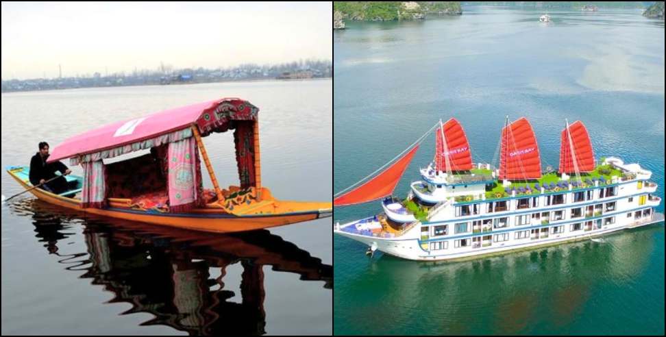 Tehri lake cruise: Cruise shikara and parasailing in tehri lake