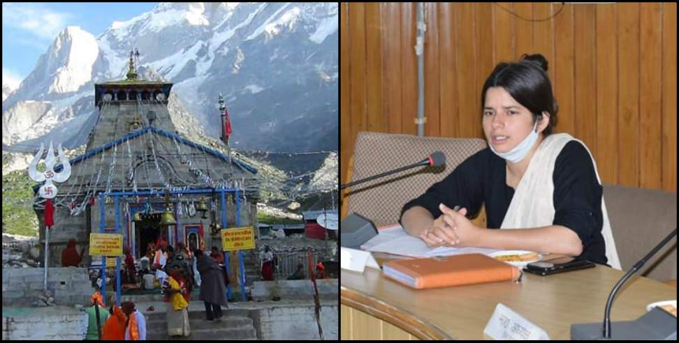 IAS Vandana: Every traveler coming to Kedarnath will be corona examined