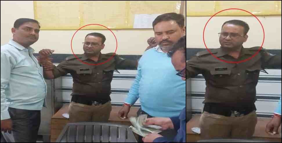Haridwar Pappu Kashyap bribe: uttarakhand police jawan Pappu Kashyap arrested for taking bribe