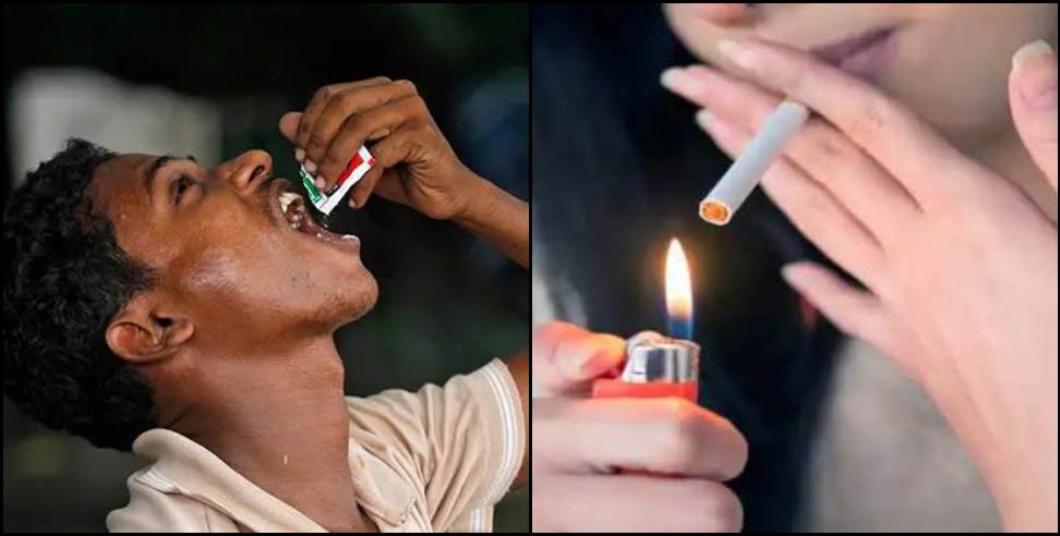 uttarakhand male female tobacco consumption figure: Male female tobacco consumption figures in Uttarakhand