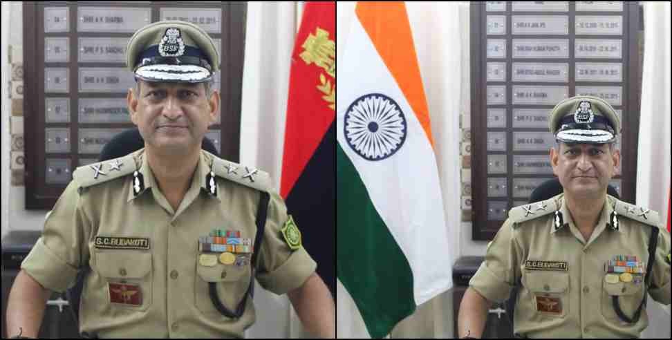 Satish Chandra Budakoti: satish Chandra Budakoti becomes IG Pretier Headquarters