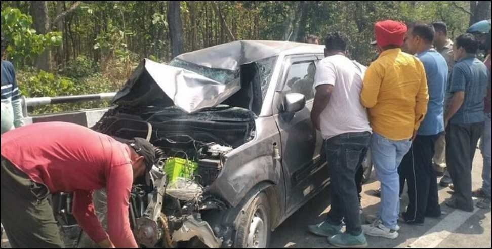 khatima car scooty collision: Car scooty collision in Khatima 4 dead of one family