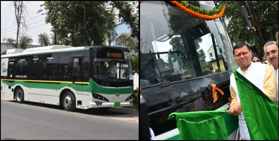 dehradun isbt airport electric bus: Smart electric bus from Dehradun ISBT to airport