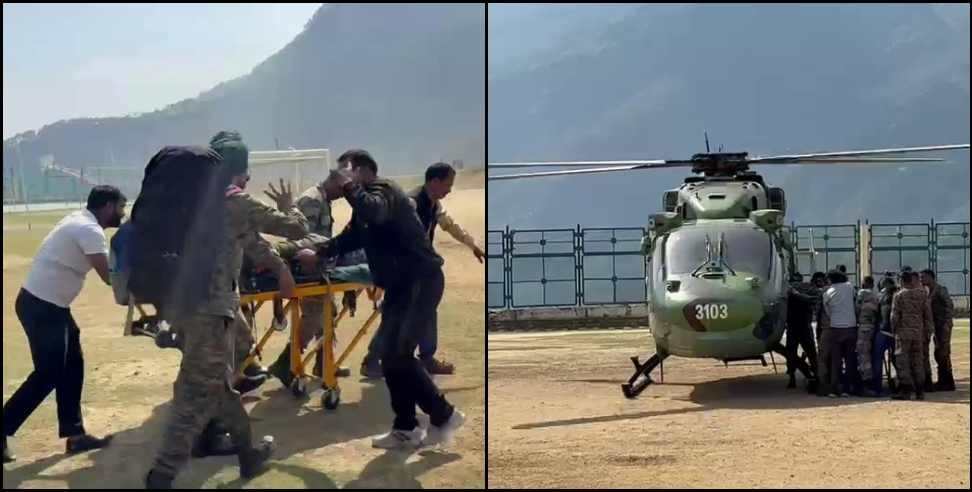 Chamoli Indian Army vehicle: Indian Army vehicle fell into a deep ravine in Chamoli