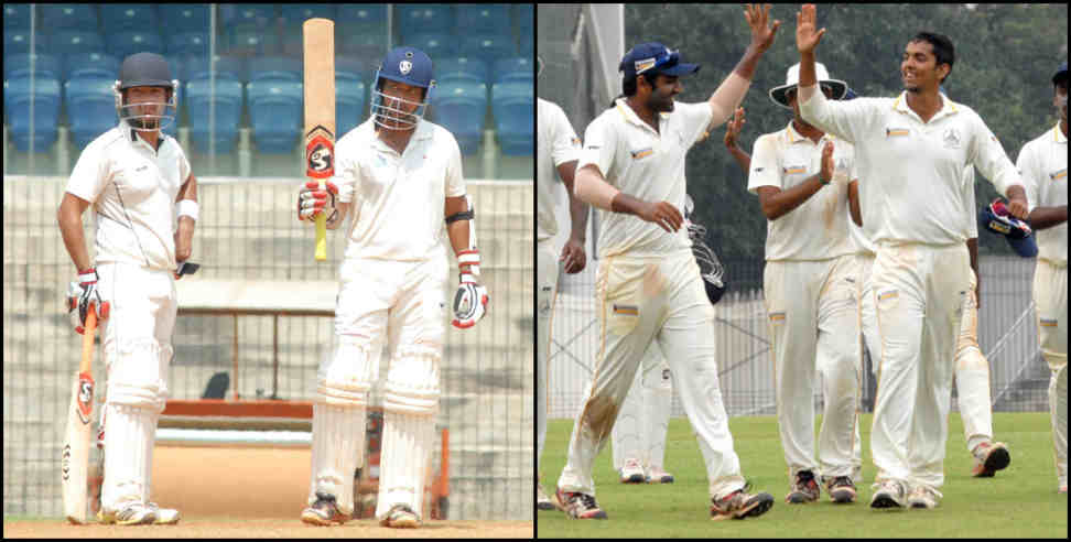 उत्तराखंड: uttarakhand cricket team won foru consicutive match in ranji trophy