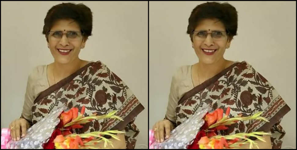 Professor annapurna nautiyal: Professor annapurna nautiyal become vice chancellor of Garhwal university