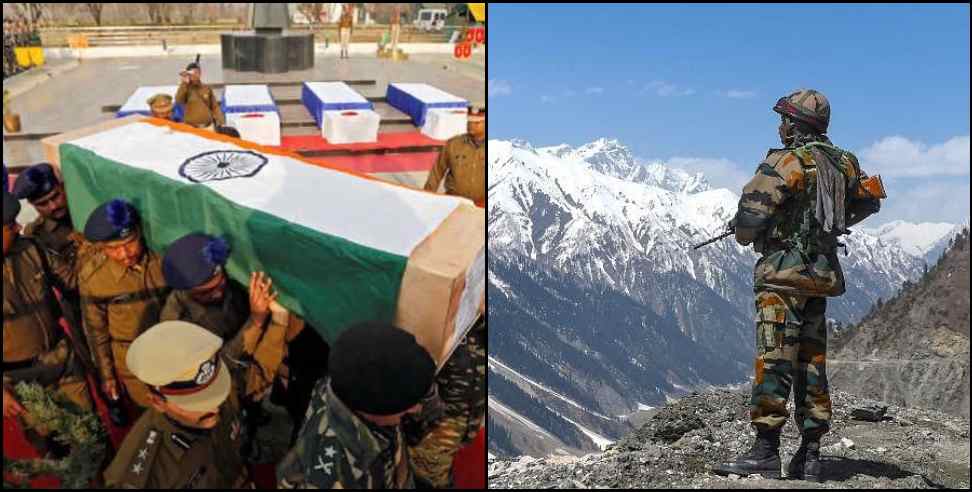 anil chauhan garhwal rifle : Garhwal Rifle jawan dies in Poonch sector