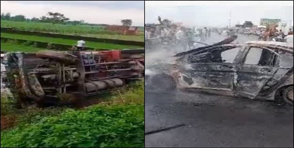 roorkee ruckus video: Uproar after road accident in Roorkee