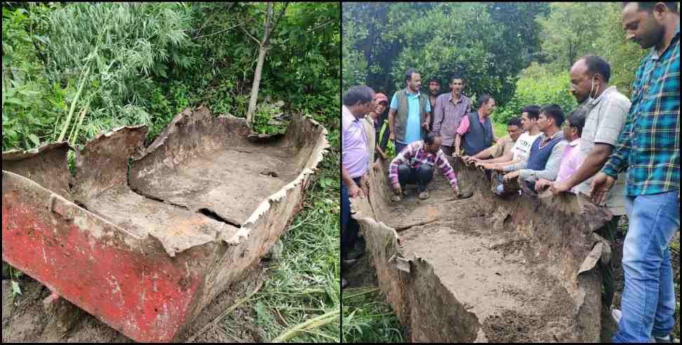 Chamoli News: 50 year old boat found in Chamoli district