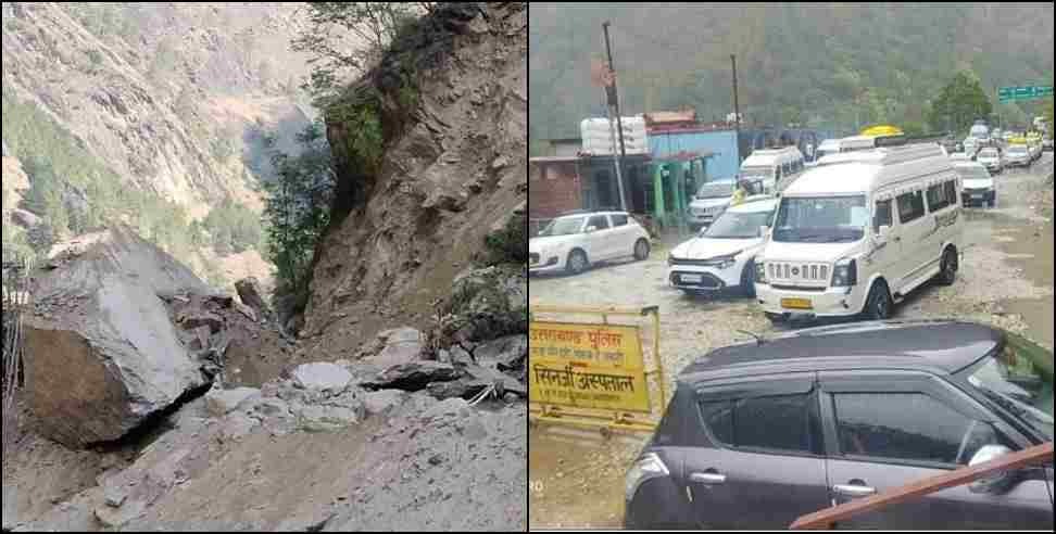 yamunotri ozri dabarkot landslide: uttarakhand yamunotri ozri dabarkot landslide