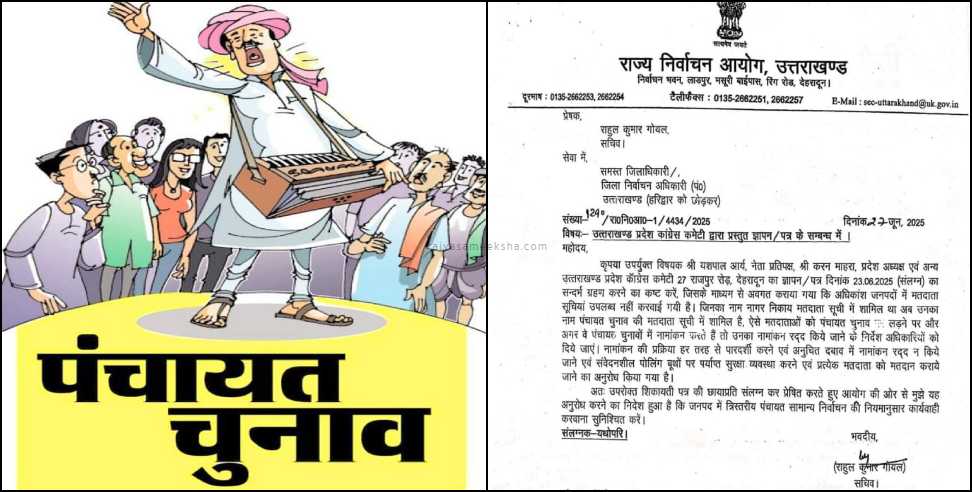 Nomination in Panchayat Elections: State Election Commission Instructions for nomination in Panchayat Elections
