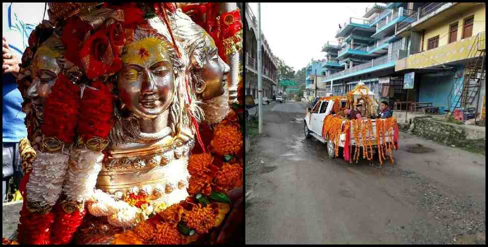 Chardham yatra 2020: Kedarnath doli reached gaurikund