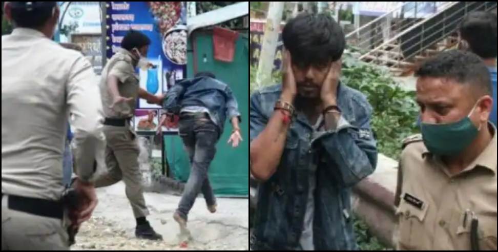 Dehradun News: Youth dodges Dehradun police