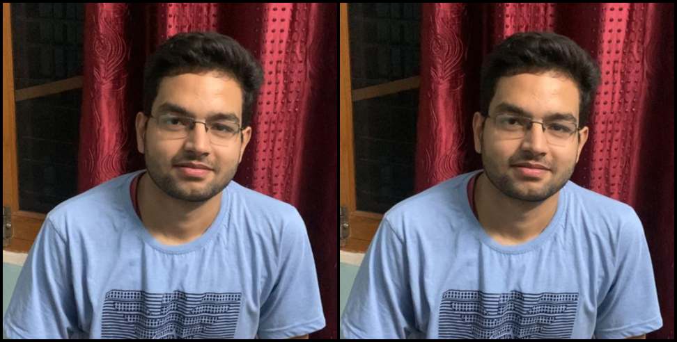 Ramnagar devansh panday upsc exam: devansh pandy clears upsc exam 2021