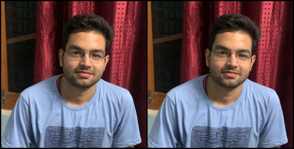 Ramnagar devansh panday upsc exam: devansh pandy clears upsc exam 2021