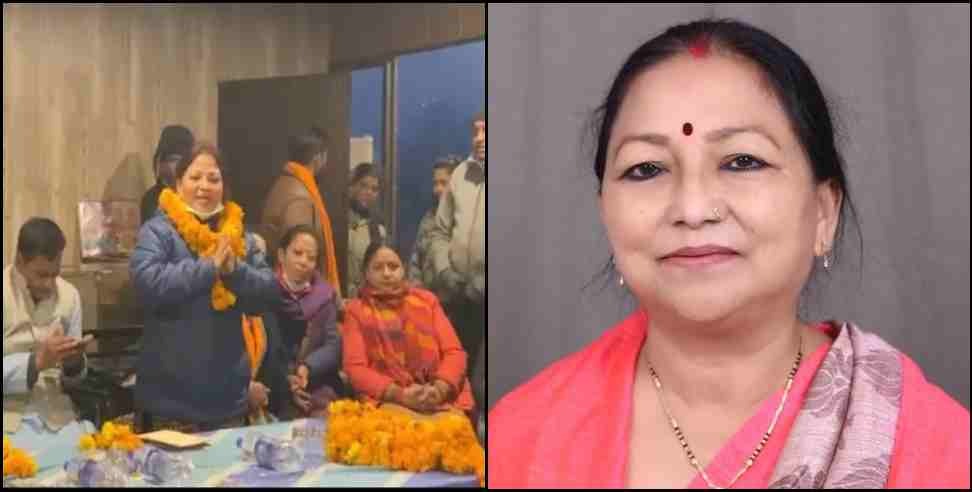 Uttarakhand Assembly Elections : Godavari Thapli and Kalpana s election campaign in Mussoorie