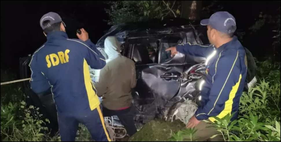 Chakrata car accident: Car fell into a ditch in Chakrata
