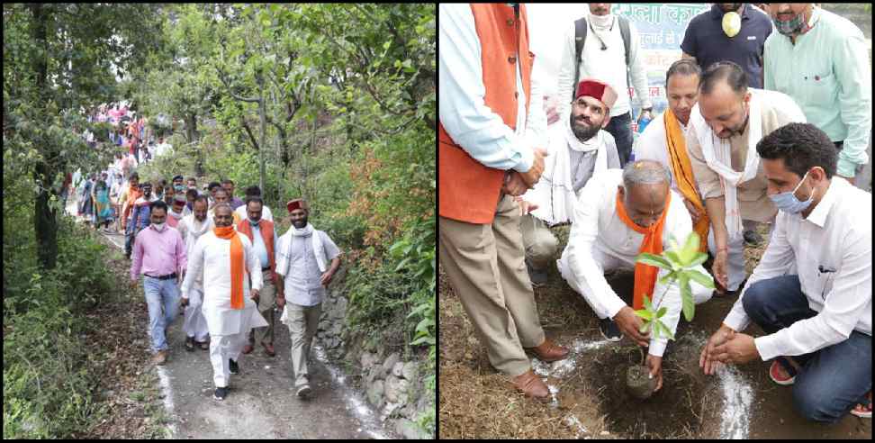 Arvind Pandey: Cabinet Minister Arvind Pandey started the campaign