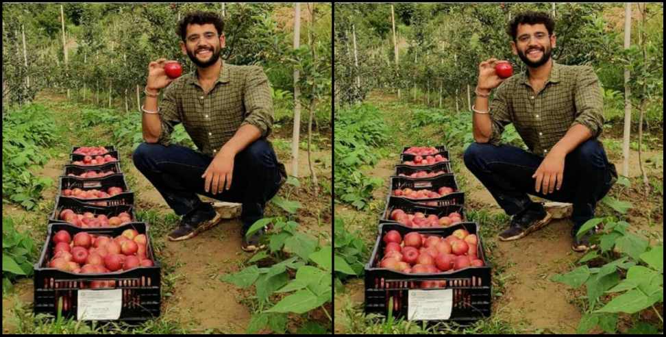 Nainital News: Gaurav Sharma of Mukteshwar started apple cultivation