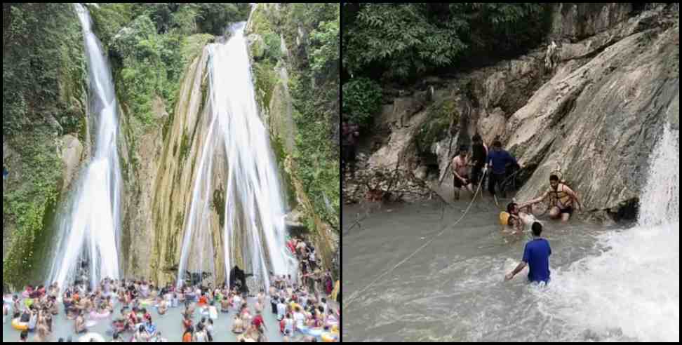 Tourists banned in Mussoorie's Kempty Falls