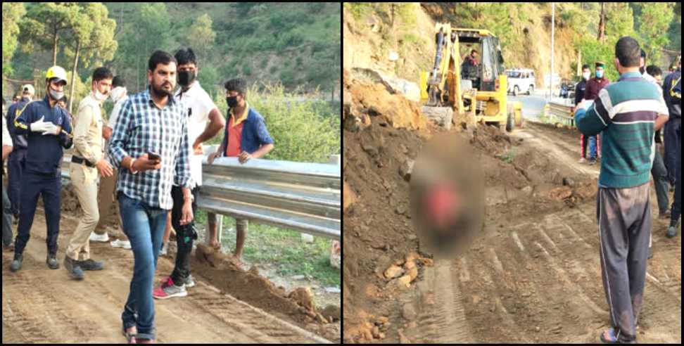 Yamunotri Highway Landslide: Worker died due to landslide in uttarkashi