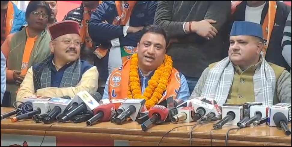 Uttarakhand BJP Membership Campaign: Many Congress faces join Uttarakhand BJP Membership Campaign