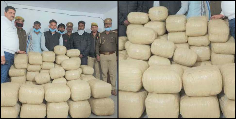 Uttarakhand Ganja: Hemp worth 5 crore seized in Meerut