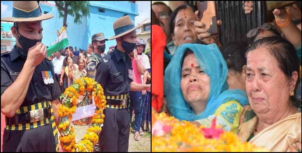 chandrashekhar harbola martyr: body of martyr Chandrashekhar Harbola reached home after 38 years