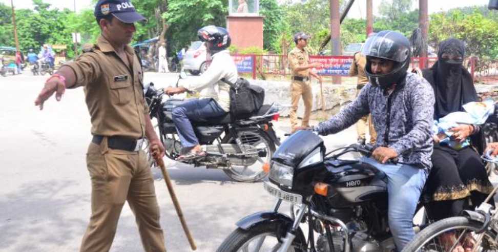 Helmet is mandatory: Helmet is Compulsory For Pillion Rider Too in Uttarakhand