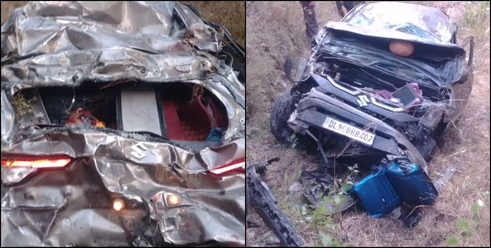 Almora Road Accident: Car Falls Into 150-Meter Gorge Near Basauli in Almora