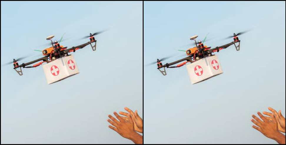 dehradun uttarkashi drone: Drone reached Dehradun in 88 minutes with test sample from Uttarkashi
