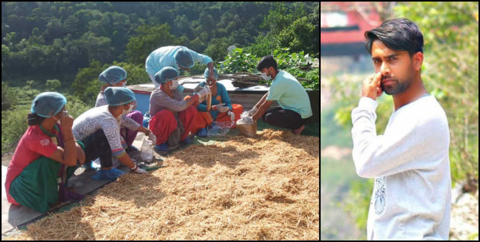 mushroom farming: Bipin badoni changed their life by mushroom farming