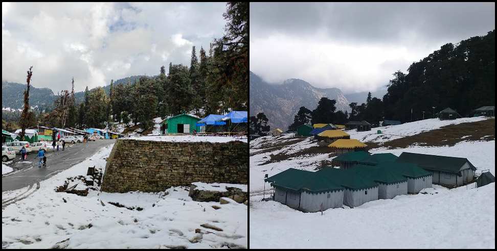 Uttarakhand Chopta: Snow in Chopta